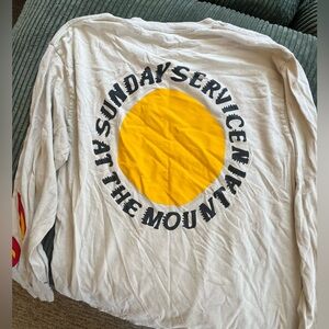 Kanye -Sunday Service Graphic Long Sleeve Shirt